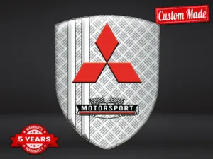 Mitsubishi Badge Max Durable Stylish Pro Performance Edition